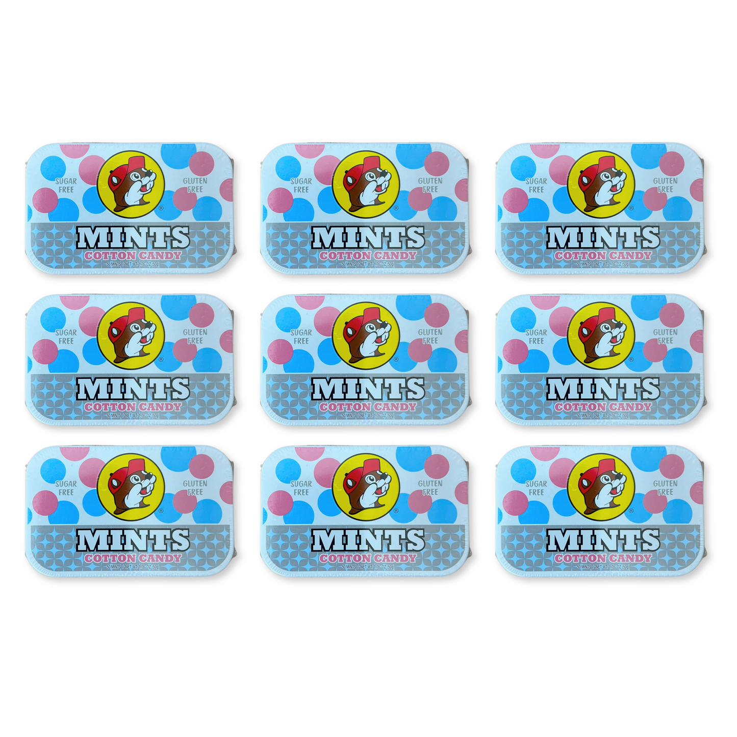 Buc-ee's Flavored Mints and Sours buc ees buc ee's bucees buccees buc-ees