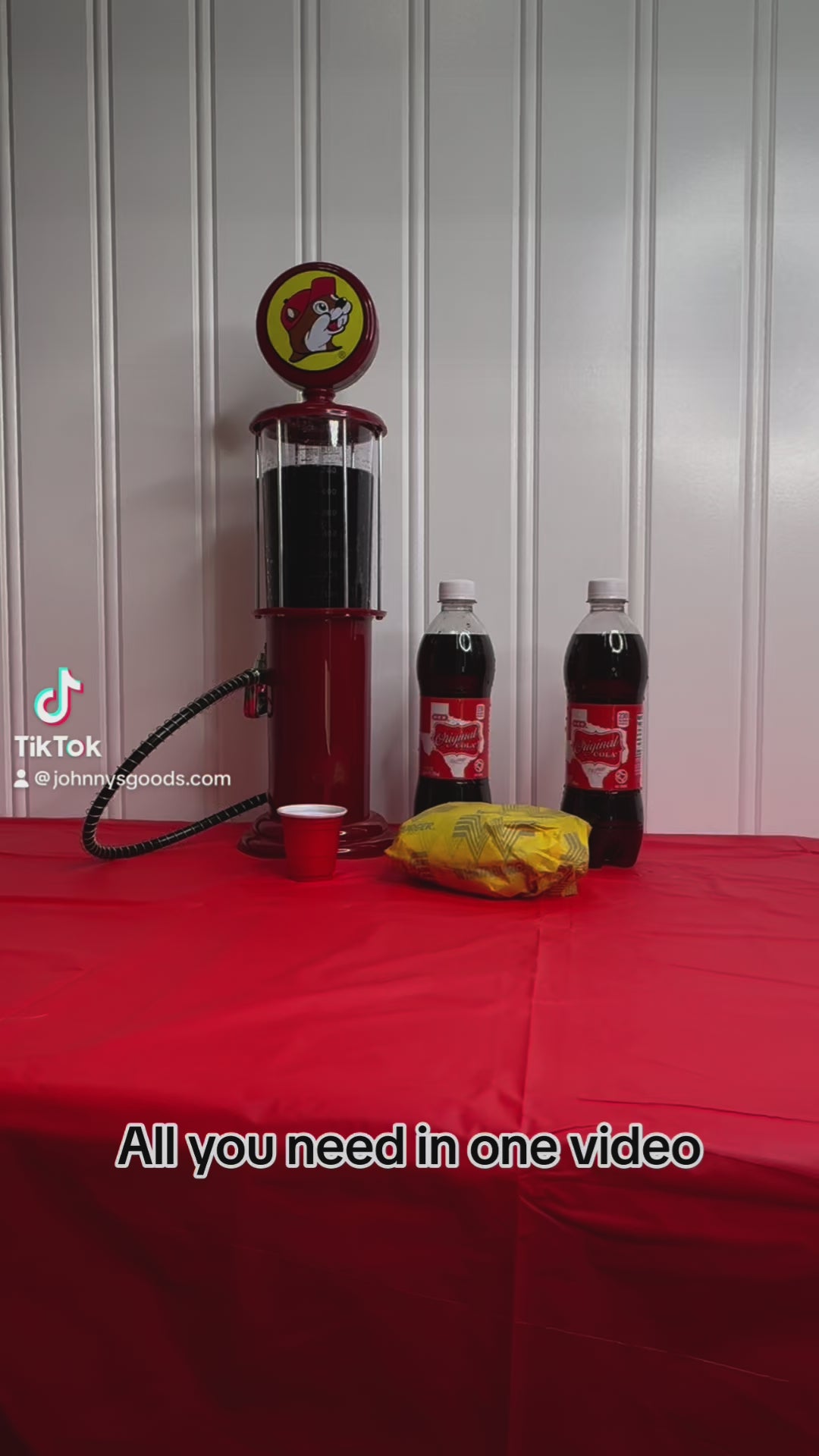 Buc-ee’s Gas Pump Dispenser, 34 ounces buc ees buc ee's bucees buccees buc-ees